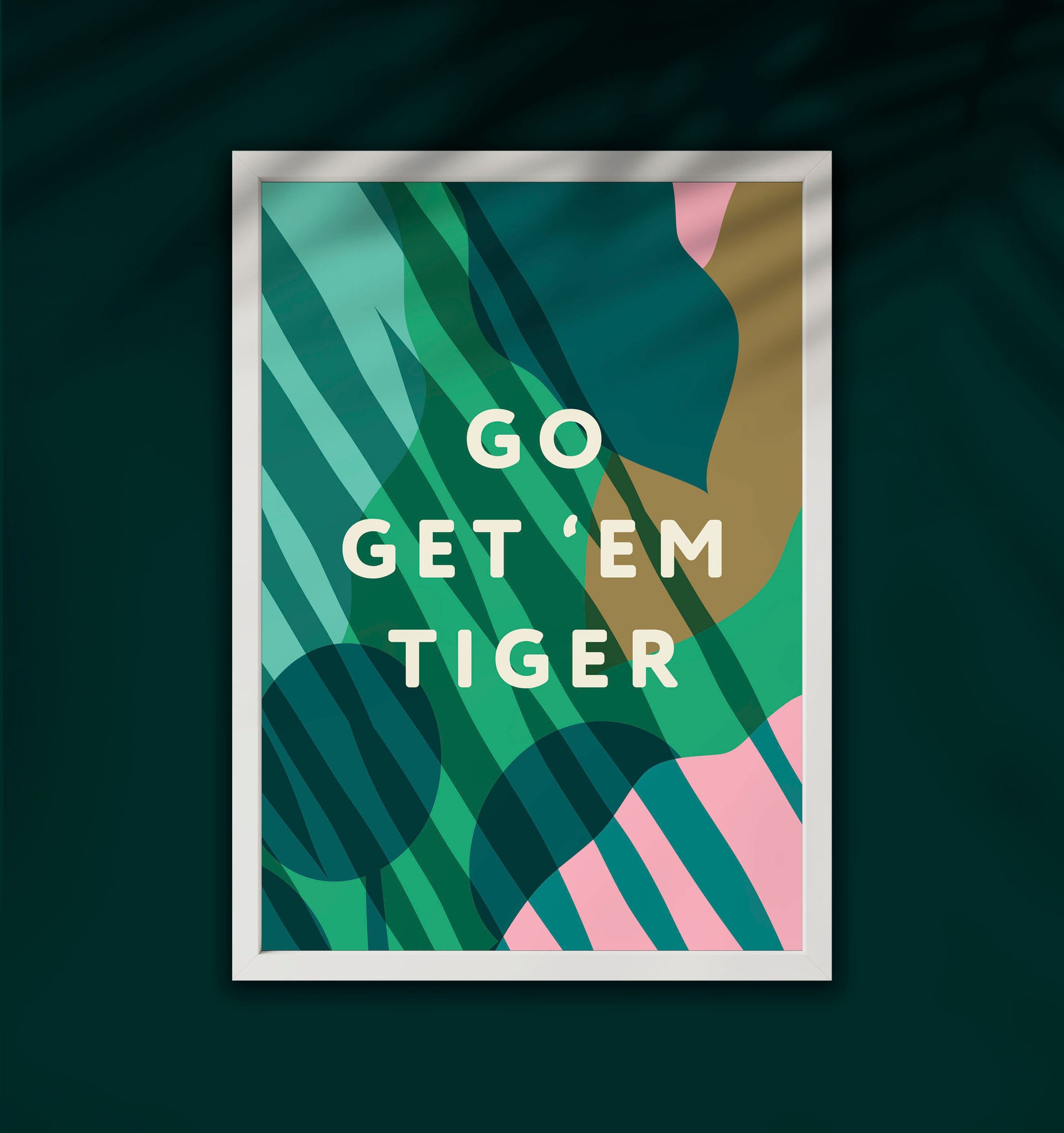 Go Get Em Tiger Poster